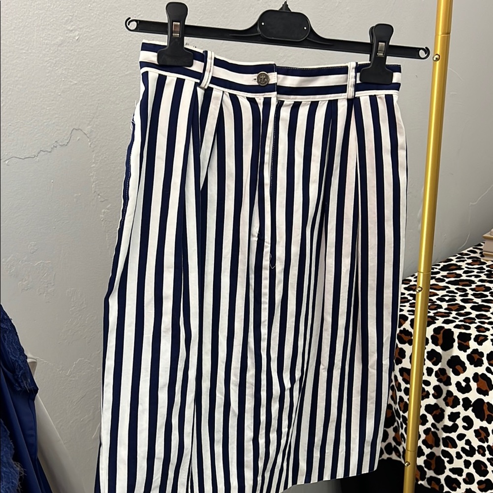 midi stripes skirt